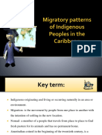 Migratory Patterns of Indigenous Peoples in The Caribbean-Web