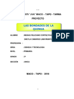 Proyecto de Ciencias Las Bondades de La Quinua