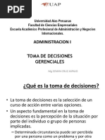 Toma de Decisiones