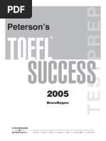 Petersons TOEFL