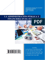 Administración Pública y Financiera en El Ecuador Final