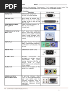 Ports and Cables