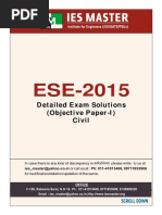 Ies 2015 Paper 1 Solution