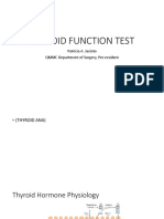 Thyroid Function Test