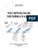 Technologie Membranaire Génie de Procédes Ssa Metaiche Mehdi