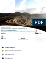 Gold Fields en Perú y Su Impacto en El Desarrollo de Cajamarca PDF