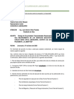 Carta Requiere Plan de Trabajo Ejecucion de Obra