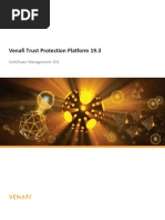 Venafi Trust Protection Platform 19.3 Working With Certificates