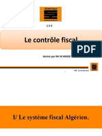 Le Contrôle Fiscal - PPT PDF