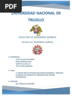 De Oxidación de Anilina Con Peróxido de Hidrogeno Subido