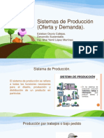 Sistemas de Producción (Oferta y Demanda)