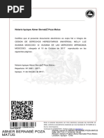 Not - Abpozam - Copia Escritura - CESION DE DERECHOS HEREDITARIOS UNIVERSAL - NELLY LUZ SUSANA MO - 123456791679 PDF