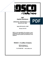 Rosco RMT Asphalt Distributor PDF