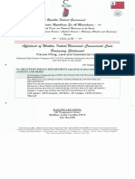 Bluffton PD Macn-A006 - Affidavit of Universal Commercial Code 1 Financing Statement Lien (S)