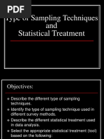 Statistical Treatments