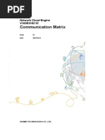 NCE V100R018C10 Communication Port Matrix 01-C