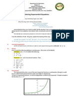 Exponential Equations LP