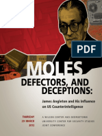 Moles, Defectors and Deceptions - James Angleton and His Influence On US Counterintelligence (29.03.2012)