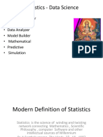 Scope of Statistics III