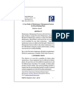 Case Study 1 On Mainatence Management PDF