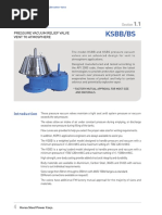 KSBB-BS Breather Valve Data Sheet