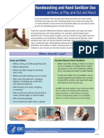 Hand Sanitizer Factsheet PDF