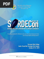 SoRDECon Program Invitation PDF