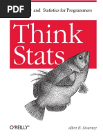 (Probability and Statistics For Programmers) Allen Downey - Think Stats. Probability and Statistics For programmers-O'Reilly Media (2012) PDF