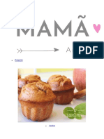 Muffins de Maçã e Canela