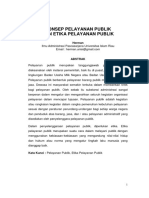 Jurnal Pelayanan Publik