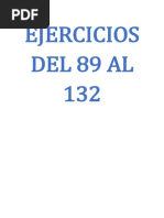 Ejercicios Del 89 Al 132 PDF