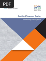 IIBF - FIMMDA - Certified Treasury Dealer PDF