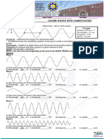 Activity 13 IN SOUND WAVES