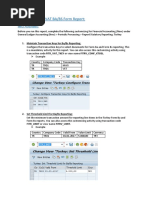 User Manual For TR - VAT BForm Report