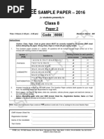 Fiitjee Sample Paper