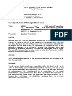 Case Digest Basic Legal Ethics Subject JESUS MA. CUI, Plaintiff-Appellee, vs. ANTONIO MA. CUI, Defendant-Appellant, ROMULO CUI, Intervenor-Appellant (G.R. No. L-18727, 31 August 1964)