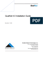 QualNet 4.0 InstallationGuide