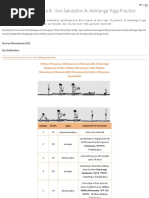 Surya Namaskara - Yoga Practice