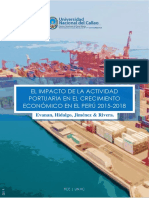 El Impacto de La Actividad Portuaria en El Crecimiento Económico en El Perú 2015-2018