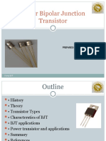 Power Bipolar Junction Transistor