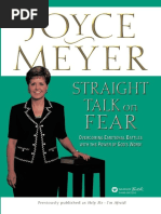 Straight Talk On Fear Joyce Meyer