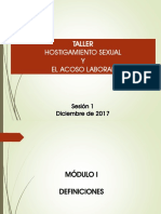 2017 Taller Hostigamiento Sexual