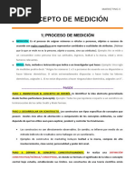 El Concepto de Medición - Cap 10 - MKT Ii