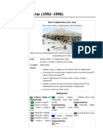 Afghan Civil War (1992-1996)
