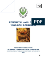 Edoc - Pub - Pembuatan Jamu Segar Yang Baik Dan Benar PDF