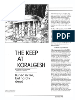 The Keep at Koralgesh Dungeon Magazine - 002