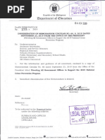 nov.-DISSEMINATION OF MEMORANDUM CIRCULAR NO.66 S.2019 DATED SEPTEMBER 23, 2019 FROM THE OFFICE OF THE PRESIDENT