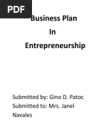 Business Plan