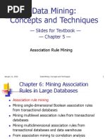 Web Minng - Mining Association Rules in Large Databases