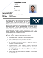 Resume Bryan S. Caneda